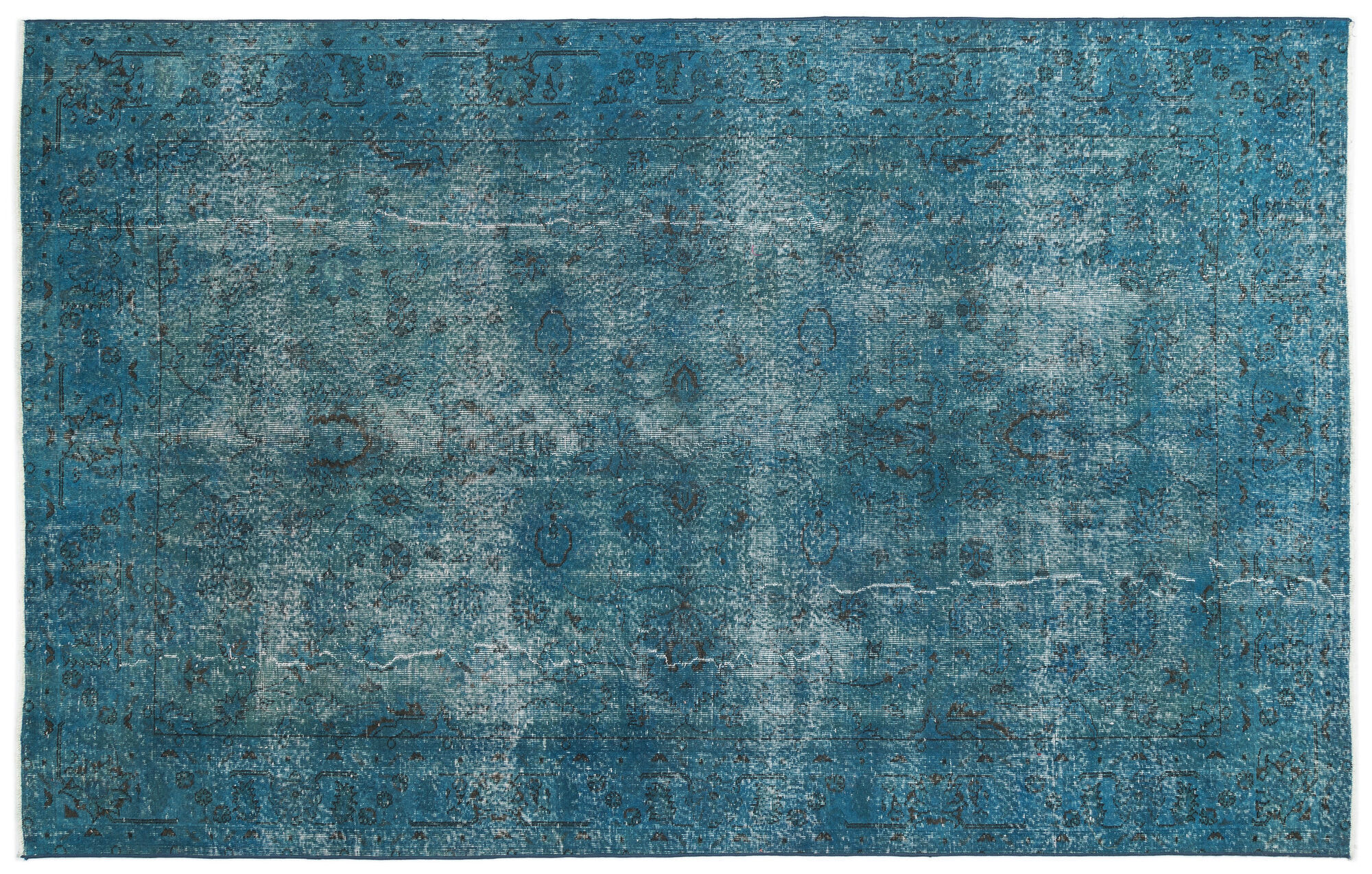 Apex Vintage Halı Turkuaz 12056 206x325cm