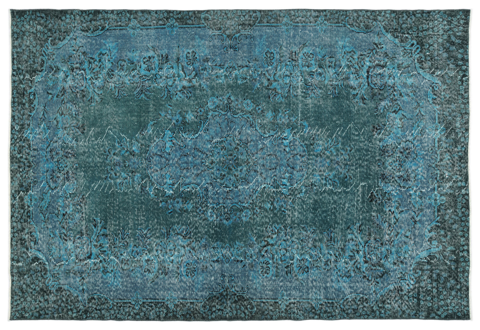 Apex Vintage Halı Turkuaz 12152 193x283cm