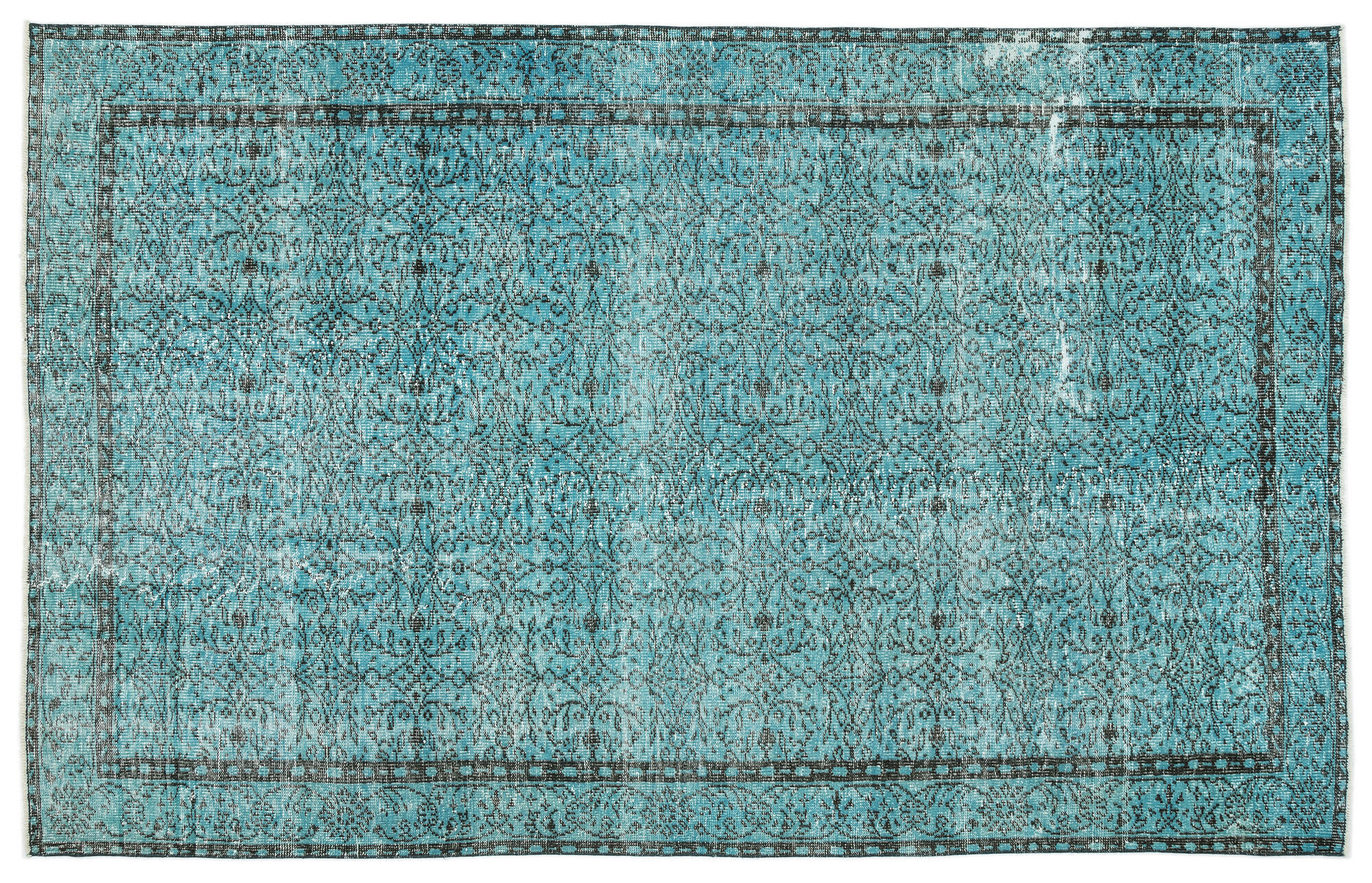 Apex Vintage Halı Turkuaz 12224 193x304cm