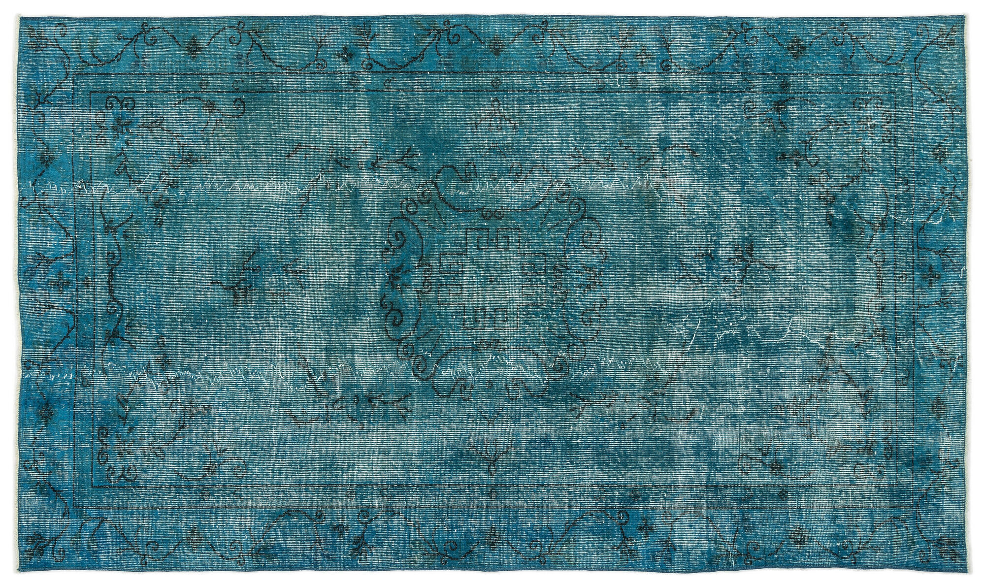 Apex Vintage Halı Turkuaz 12601 158x263cm