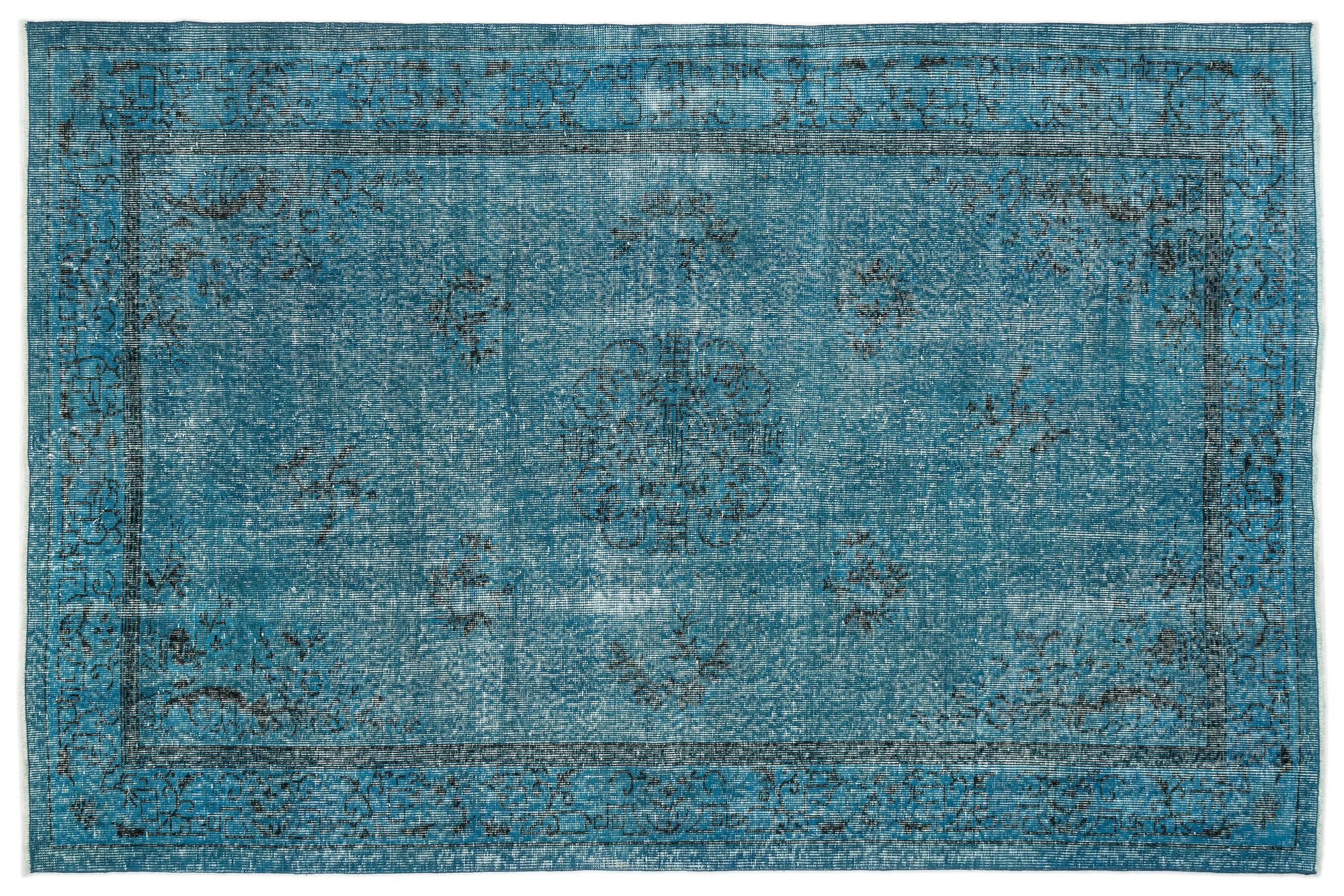 Apex Vintage Halı Turkuaz 12638 167x253cm