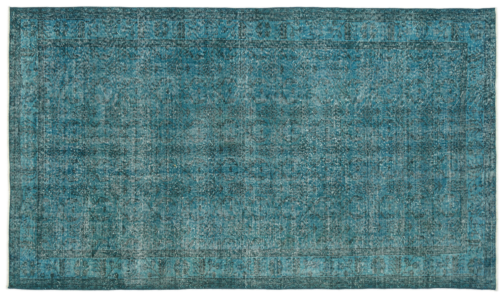 Apex Vintage Halı Turkuaz 12666 158x279cm