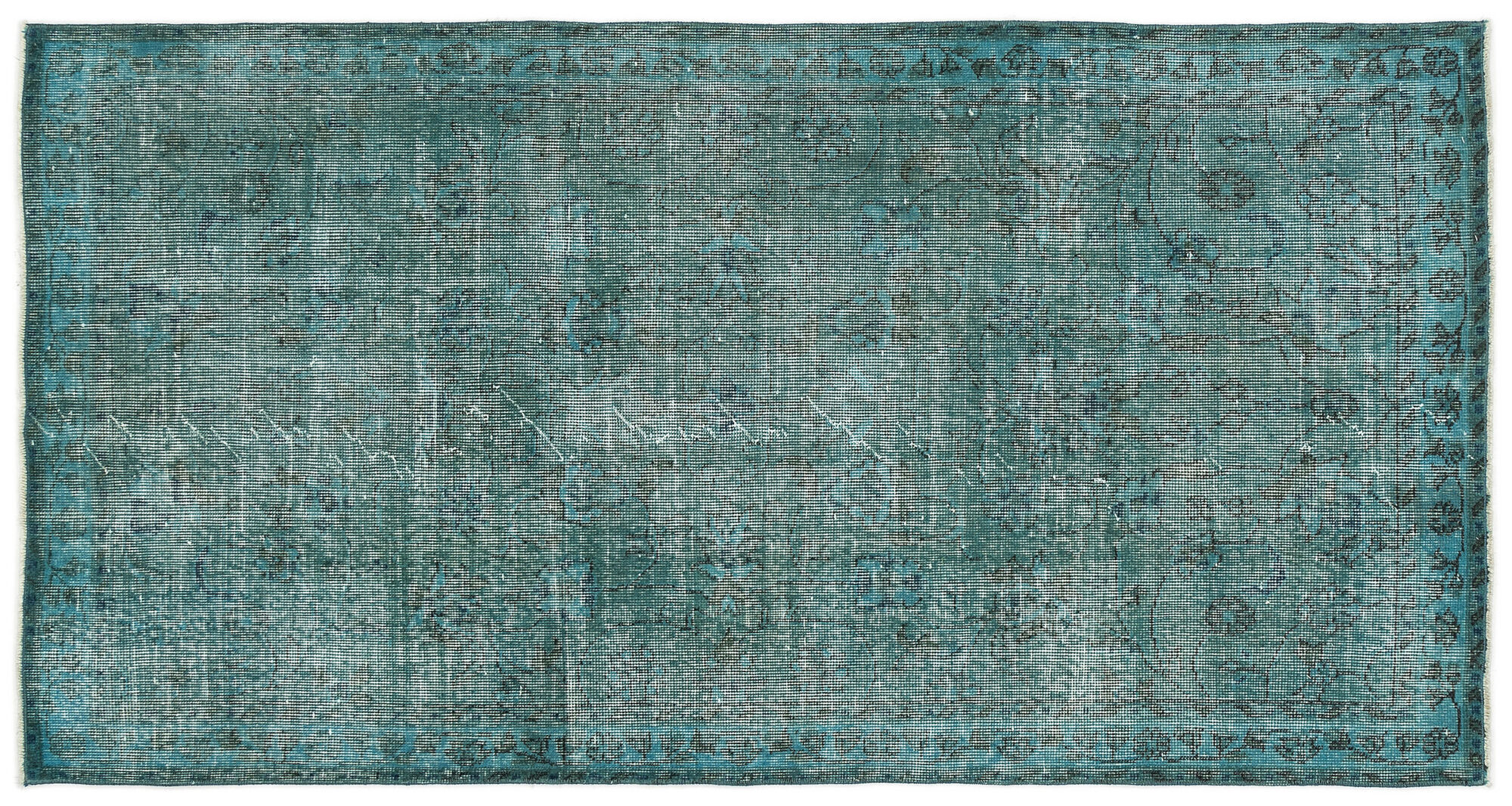 Apex Vintage Halı Turkuaz 12756 108x206cm
