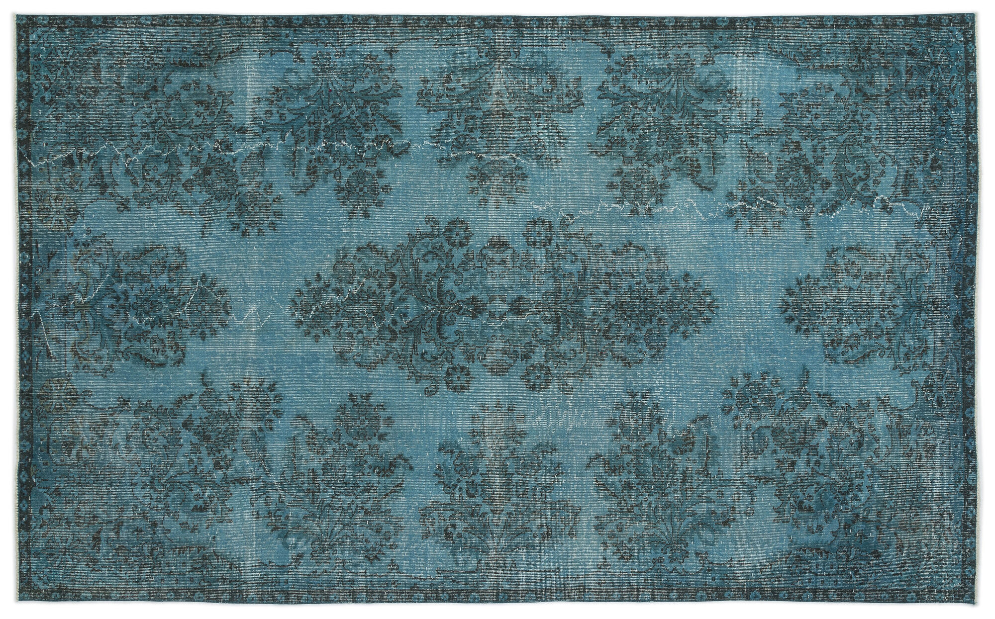 Apex Vintage Halı Turkuaz 14281 183x297cm