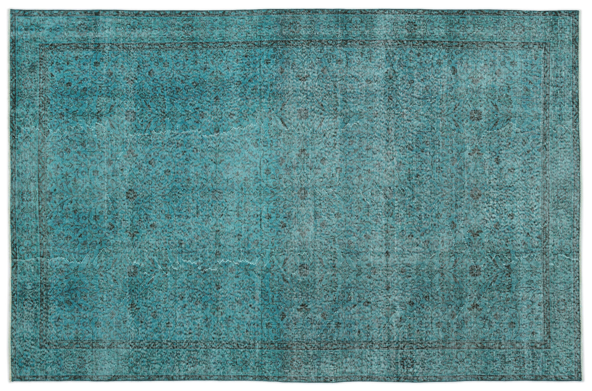Apex Vintage Halı Turkuaz 14296 194x300cm