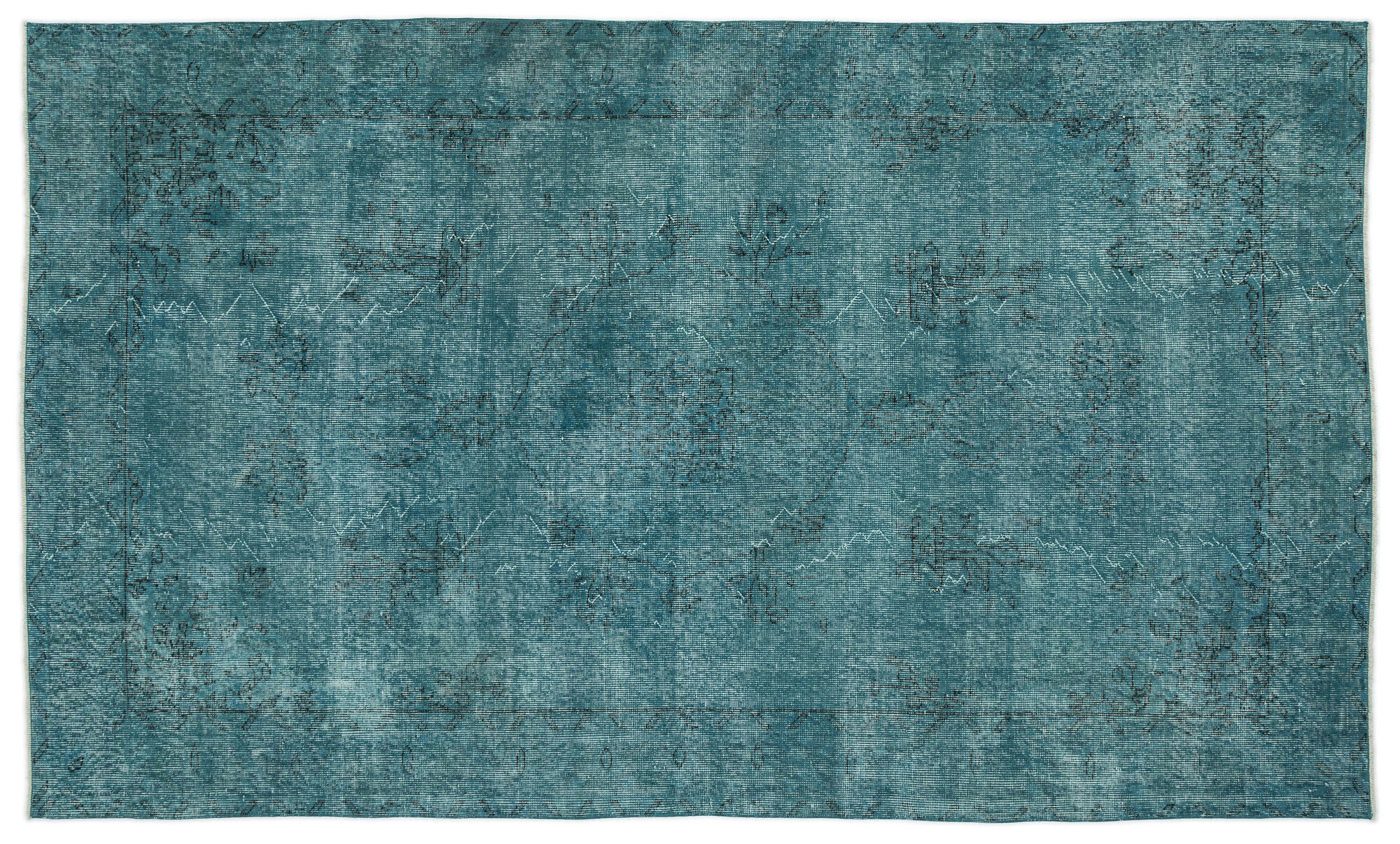 Apex Vintage Halı Turkuaz 14360 168x286cm