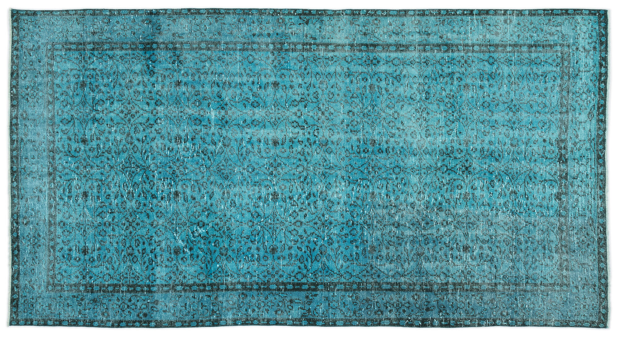 Apex Vintage Halı Turkuaz 14361 150x280cm