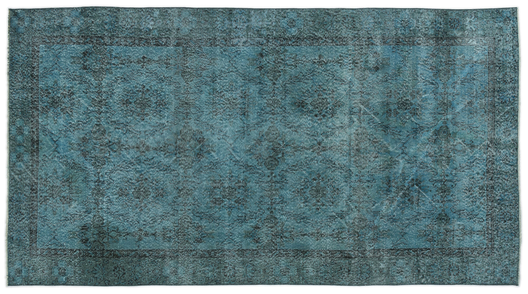 Apex Vintage Halı Turkuaz 14456 144x271cm