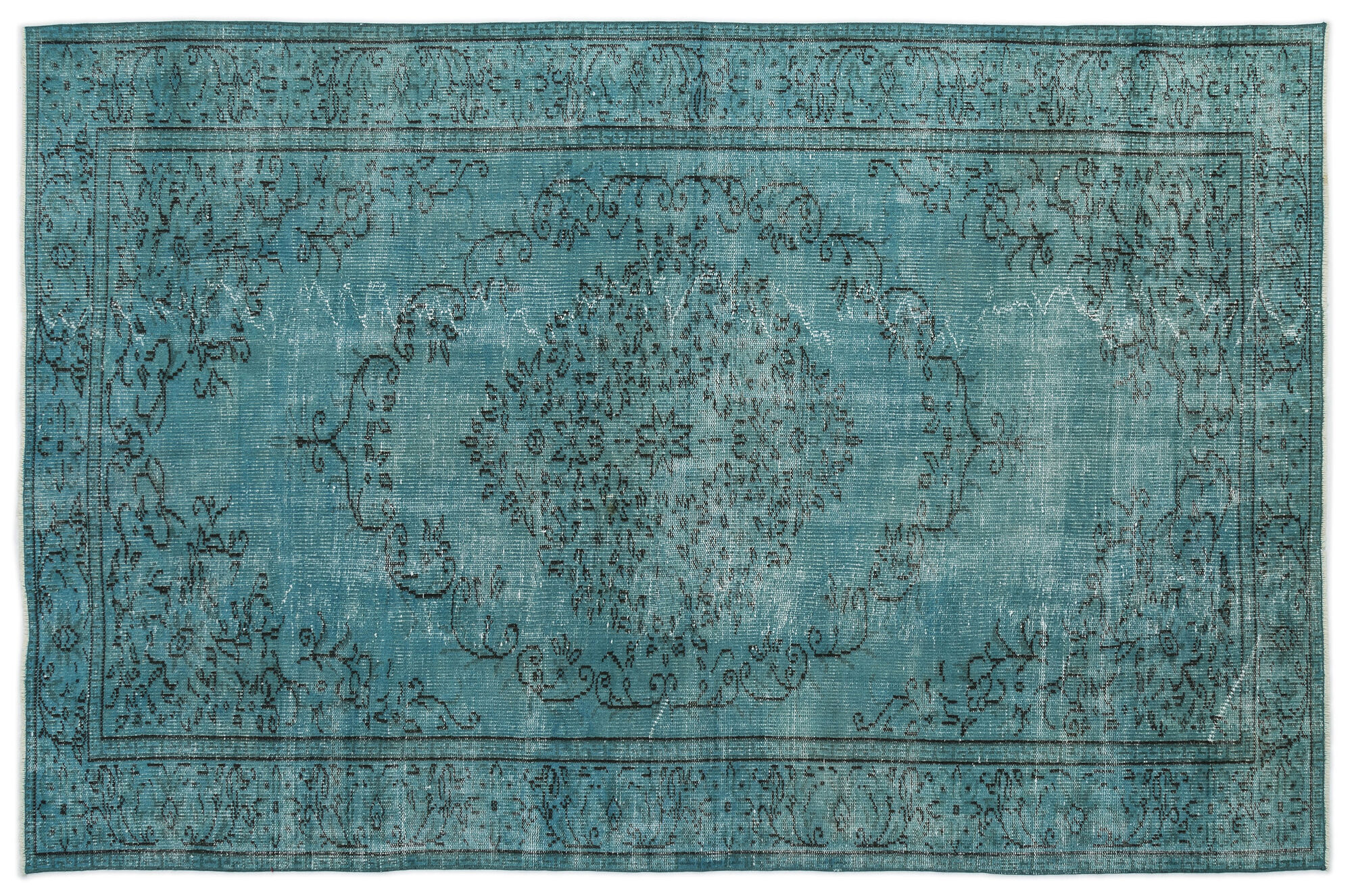Apex Vintage Halı Turkuaz 14474 168x258cm