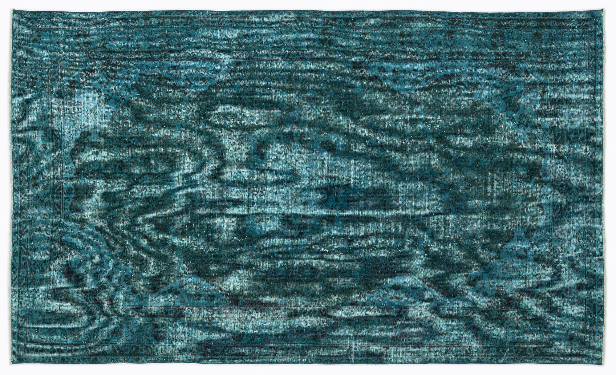 Apex Vintage Halı Turkuaz 14605 162x271cm