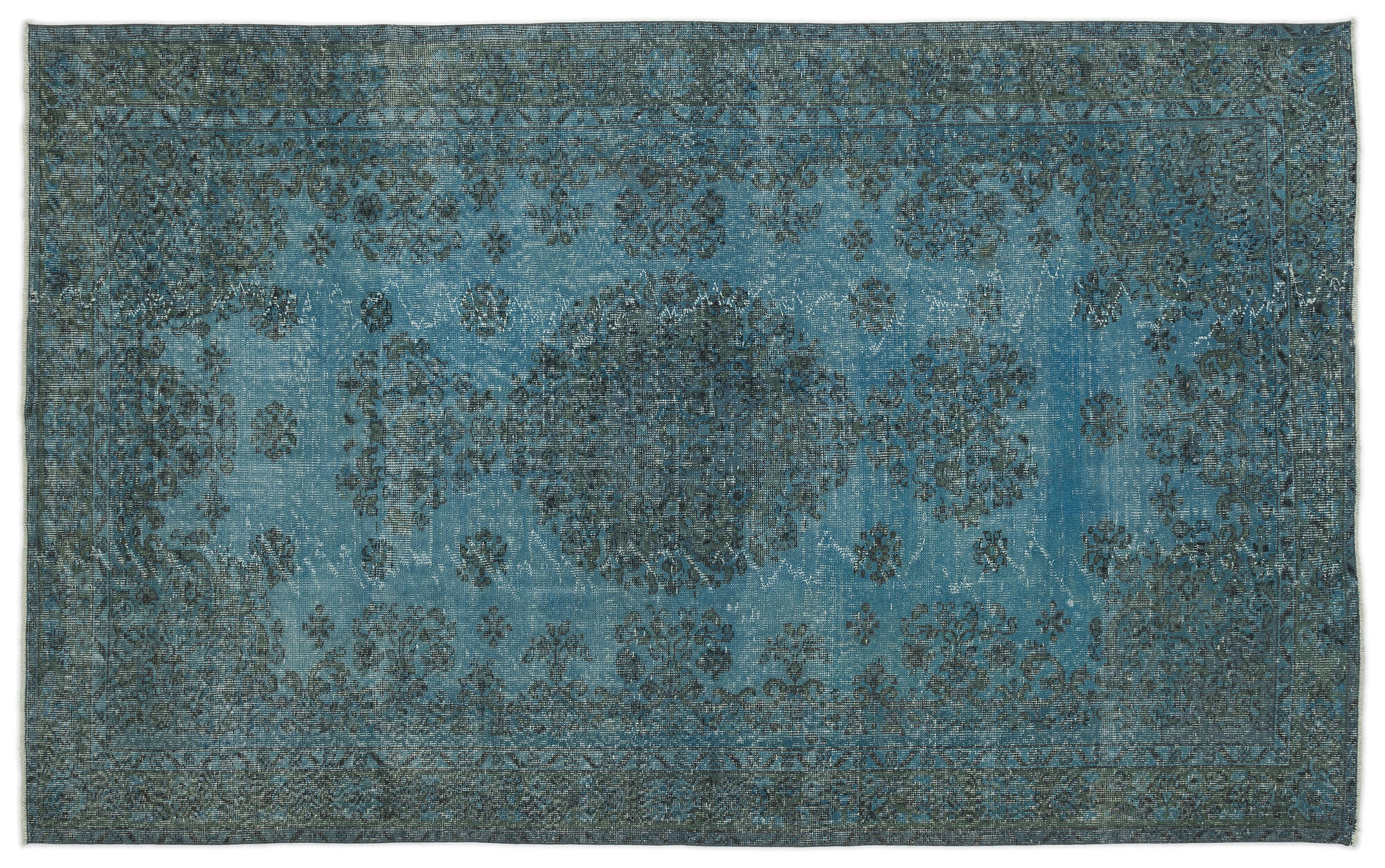 Apex Vintage Halı Turkuaz 14950 173x275cm