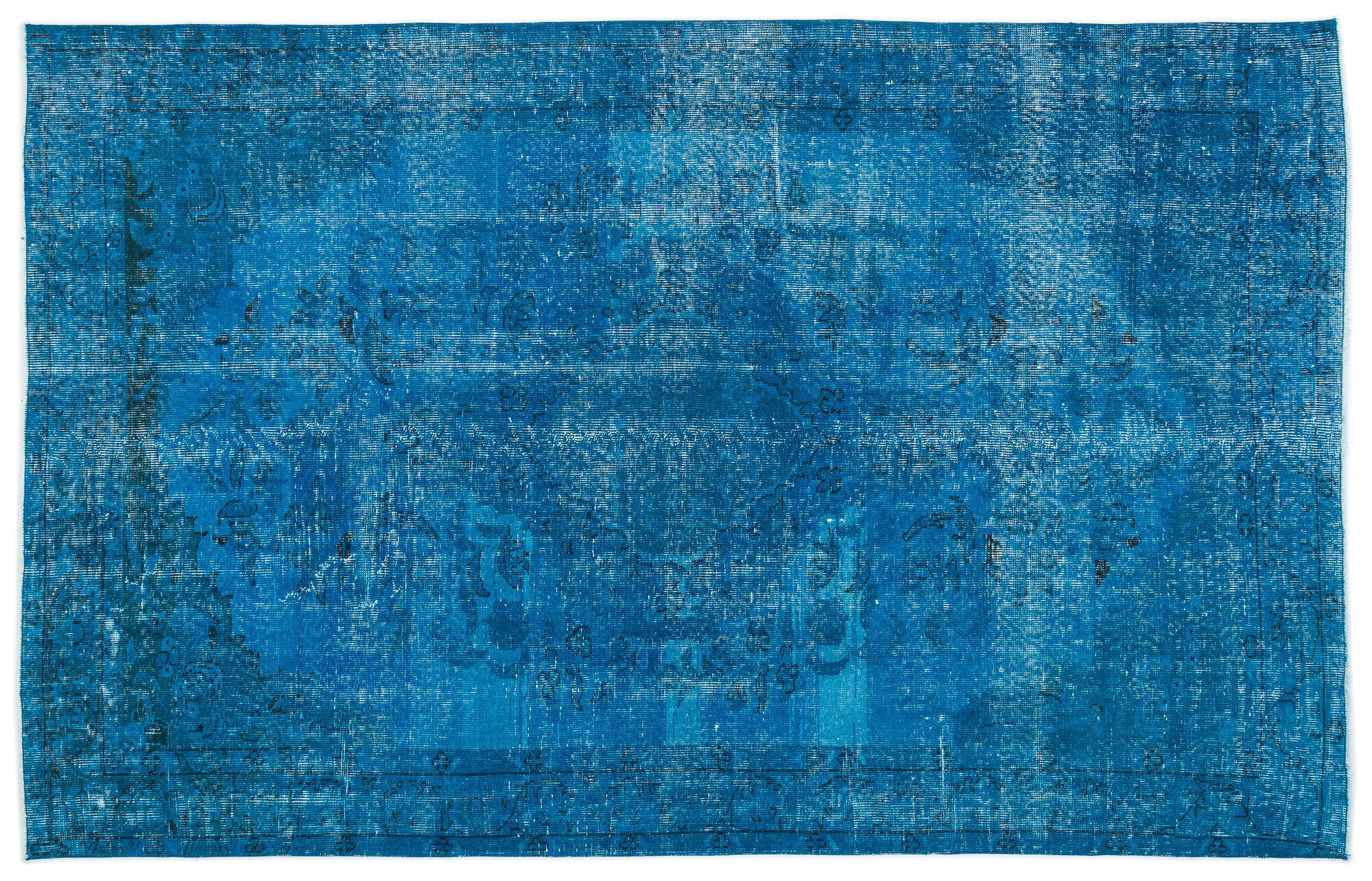 Apex Vintage Halı Turkuaz 15558 168x265cm