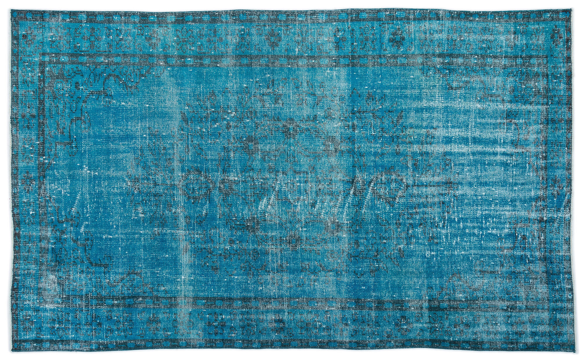Apex Vintage Halı Turkuaz 15900 169x276cm