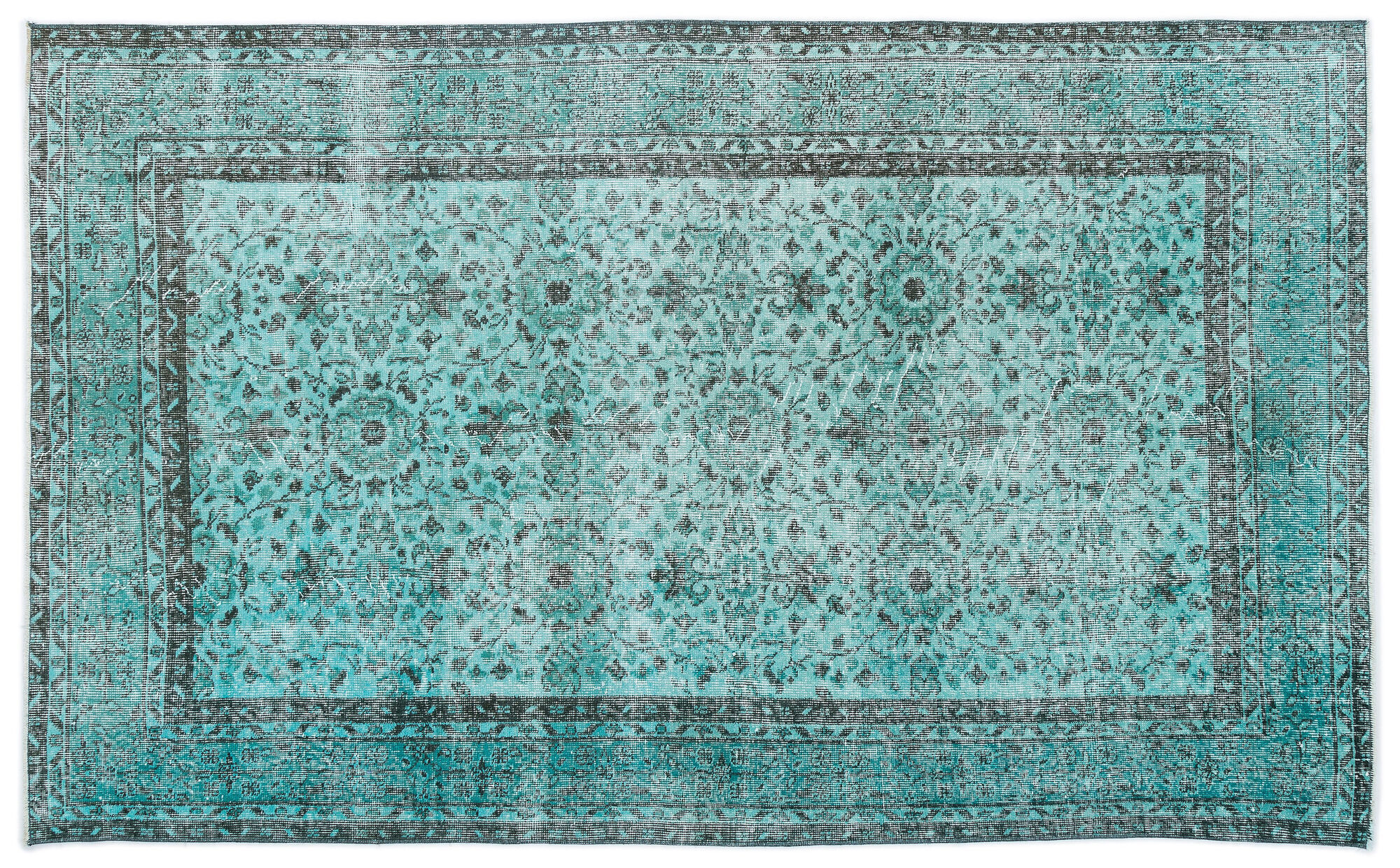 Apex Vintage Halı Turkuaz 15944 151x251cm