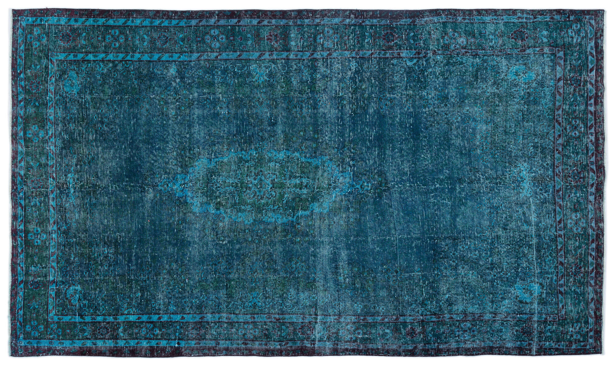 Apex Vintage Halı Turkuaz 16228 197x336cm