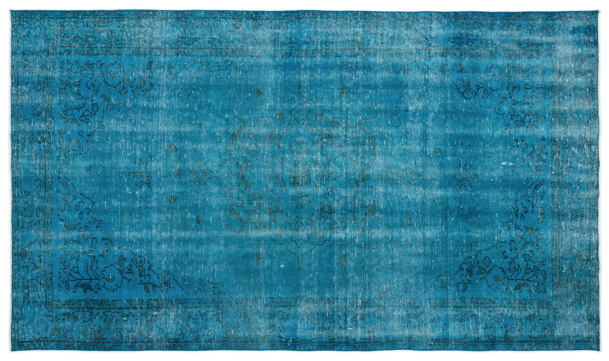 Apex Vintage Halı Turkuaz 16555 163x282cm