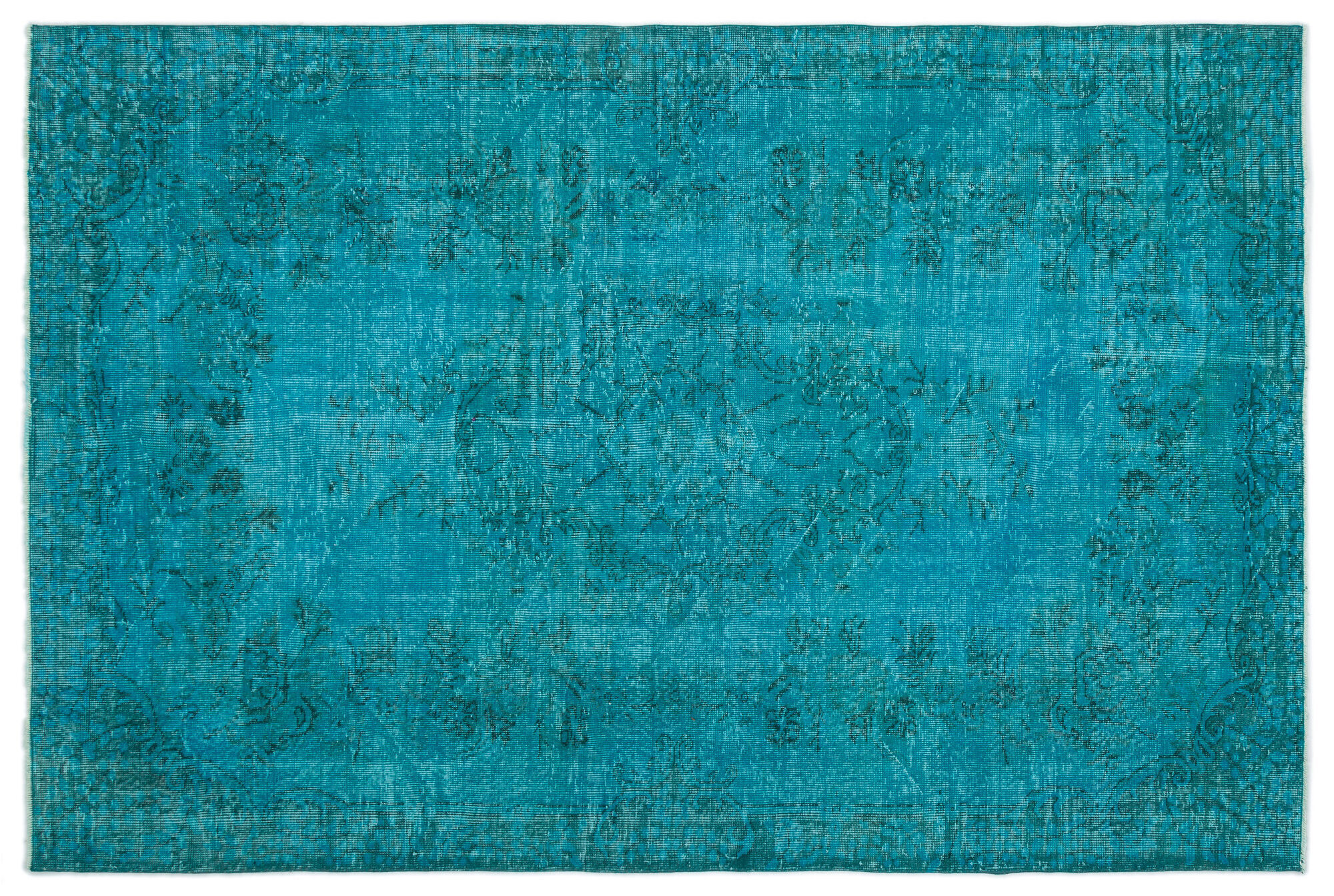 Apex Vintage Halı Turkuaz 18203 185x275cm
