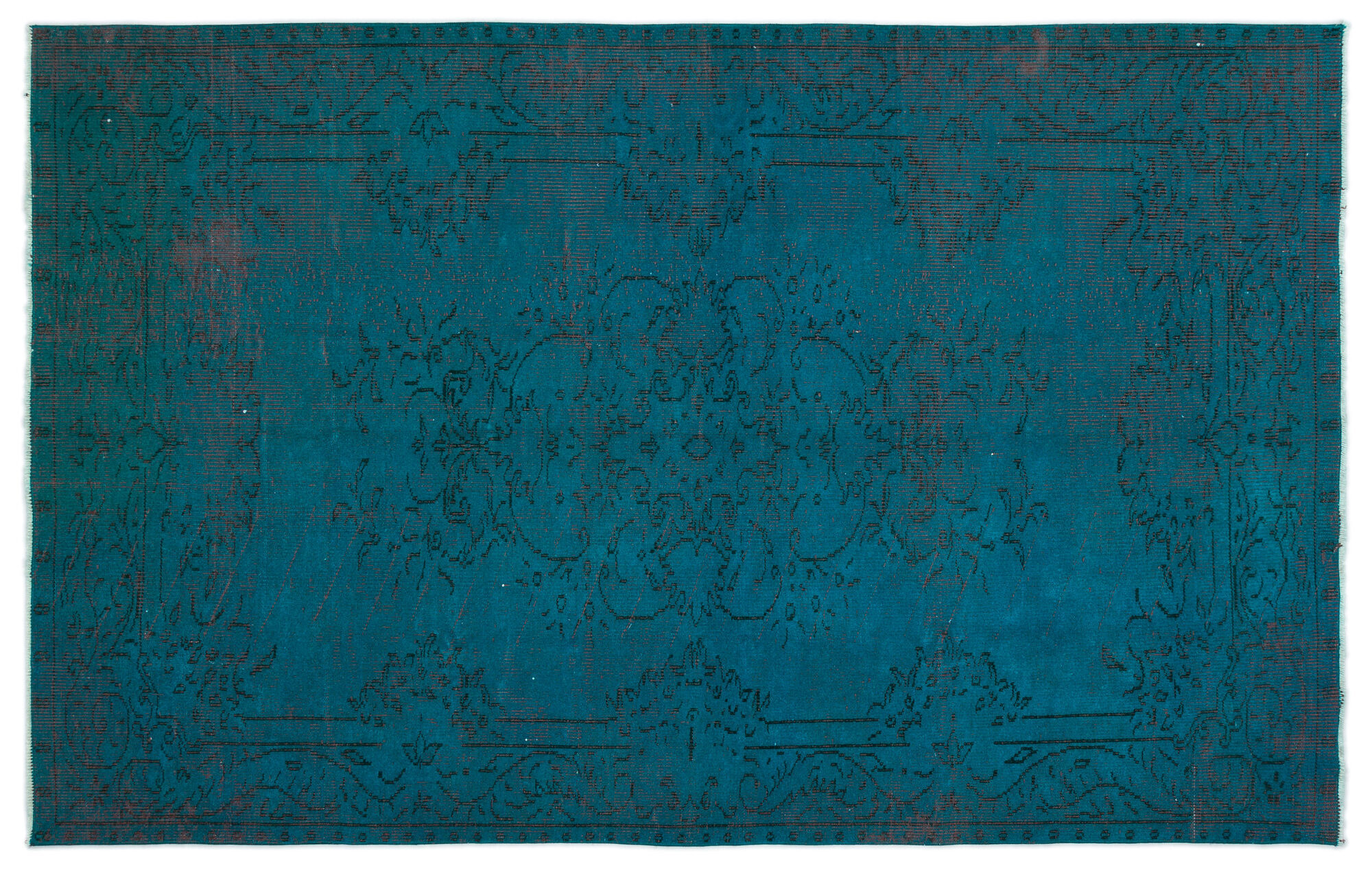 Apex Vintage Halı Turkuaz 18377 166x261cm