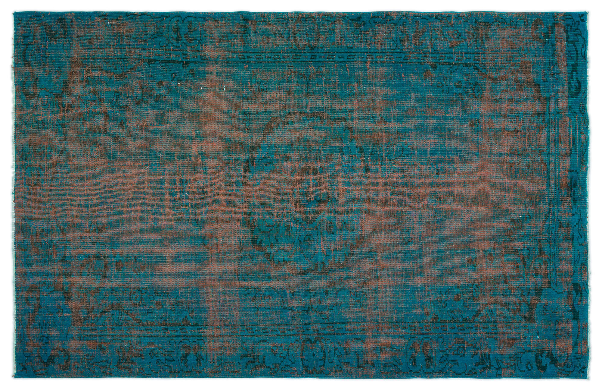 Apex Vintage Halı Turkuaz 18390 167x253cm
