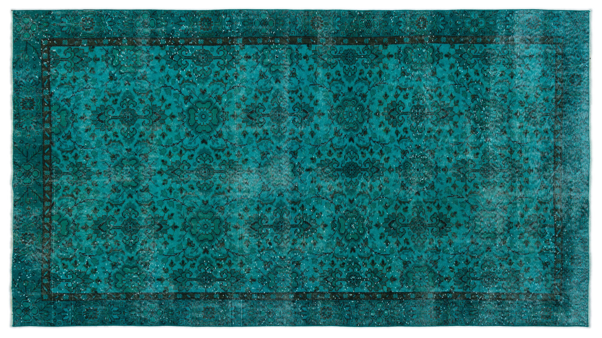 Apex Vintage Halı Turkuaz 18391 159x282cm