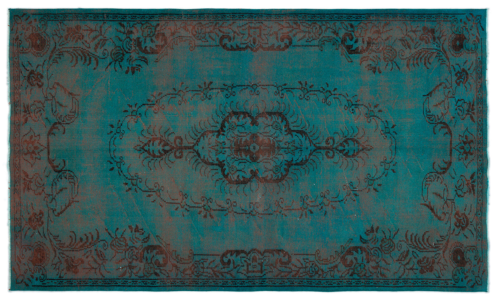Apex Vintage Halı Turkuaz 18395 183x297cm