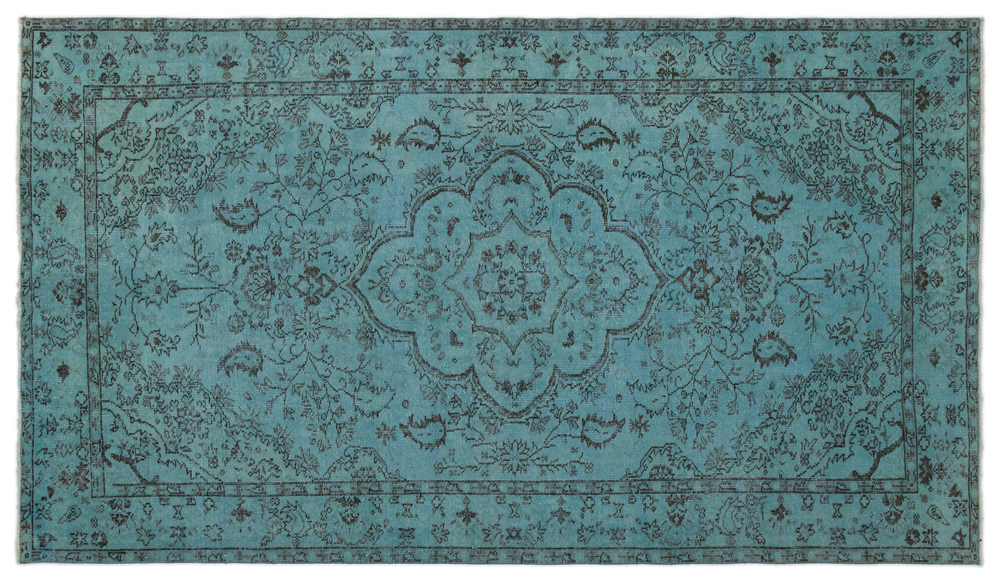 Apex Vintage Halı Turkuaz 18698 165x288cm