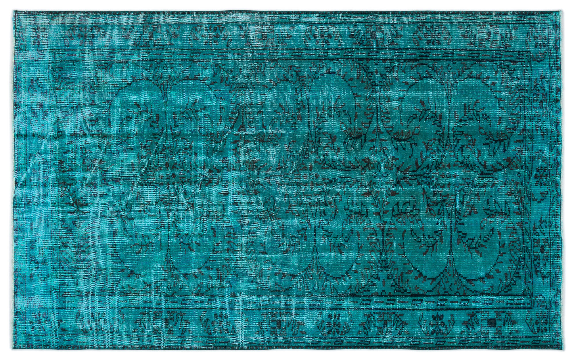 Apex Vintage Halı Turkuaz 18722 169x257cm