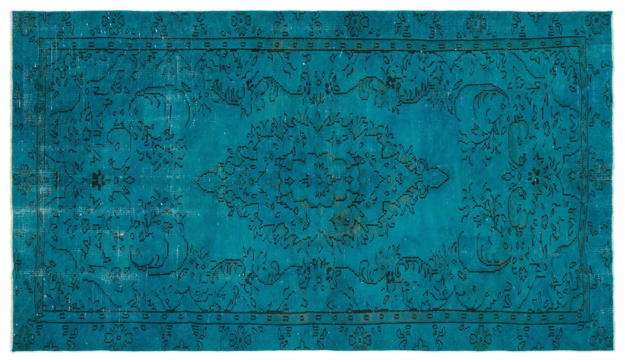 Apex Vintage Halı Turkuaz 19095 166x290cm