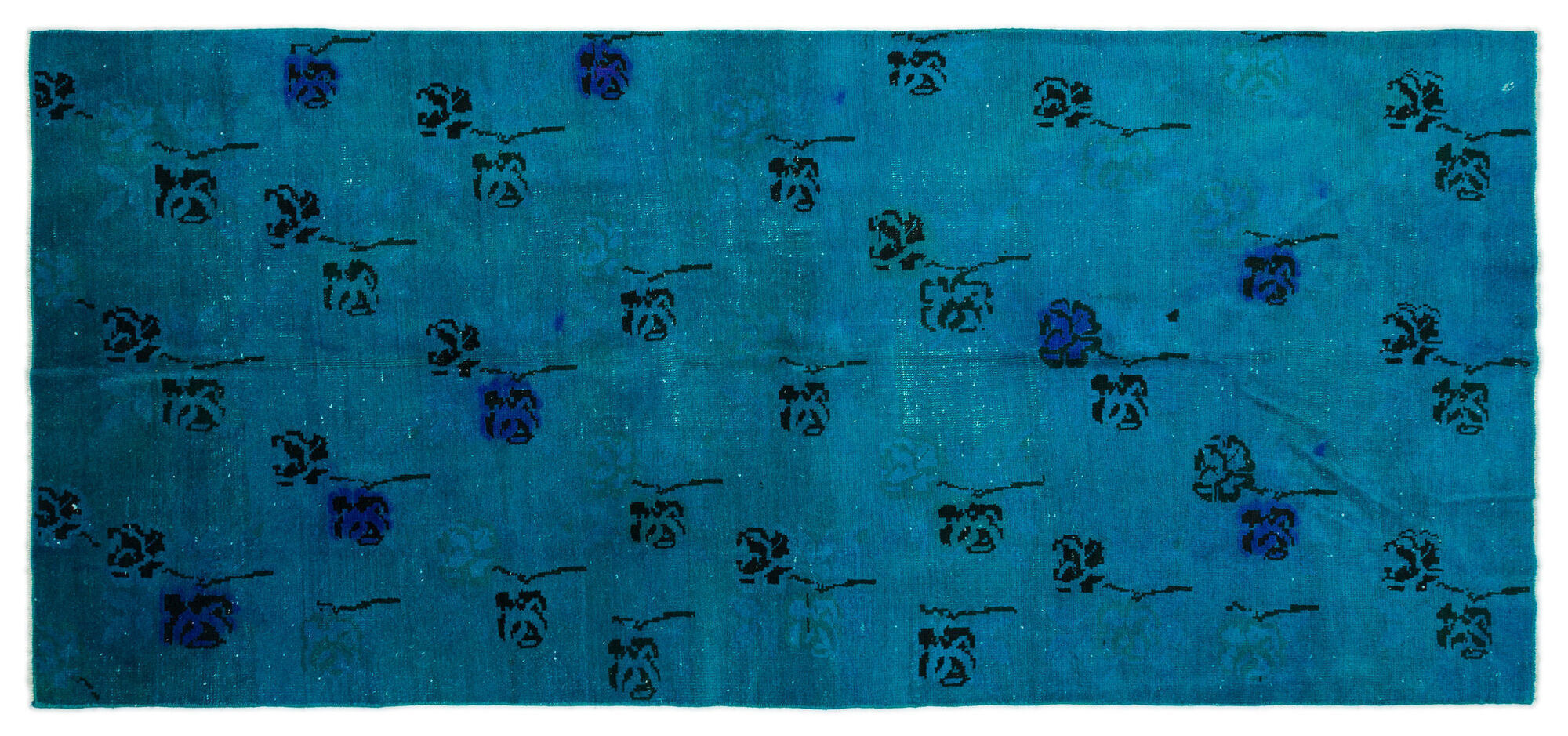Apex Vintage Halı Turkuaz 19157 120x262cm