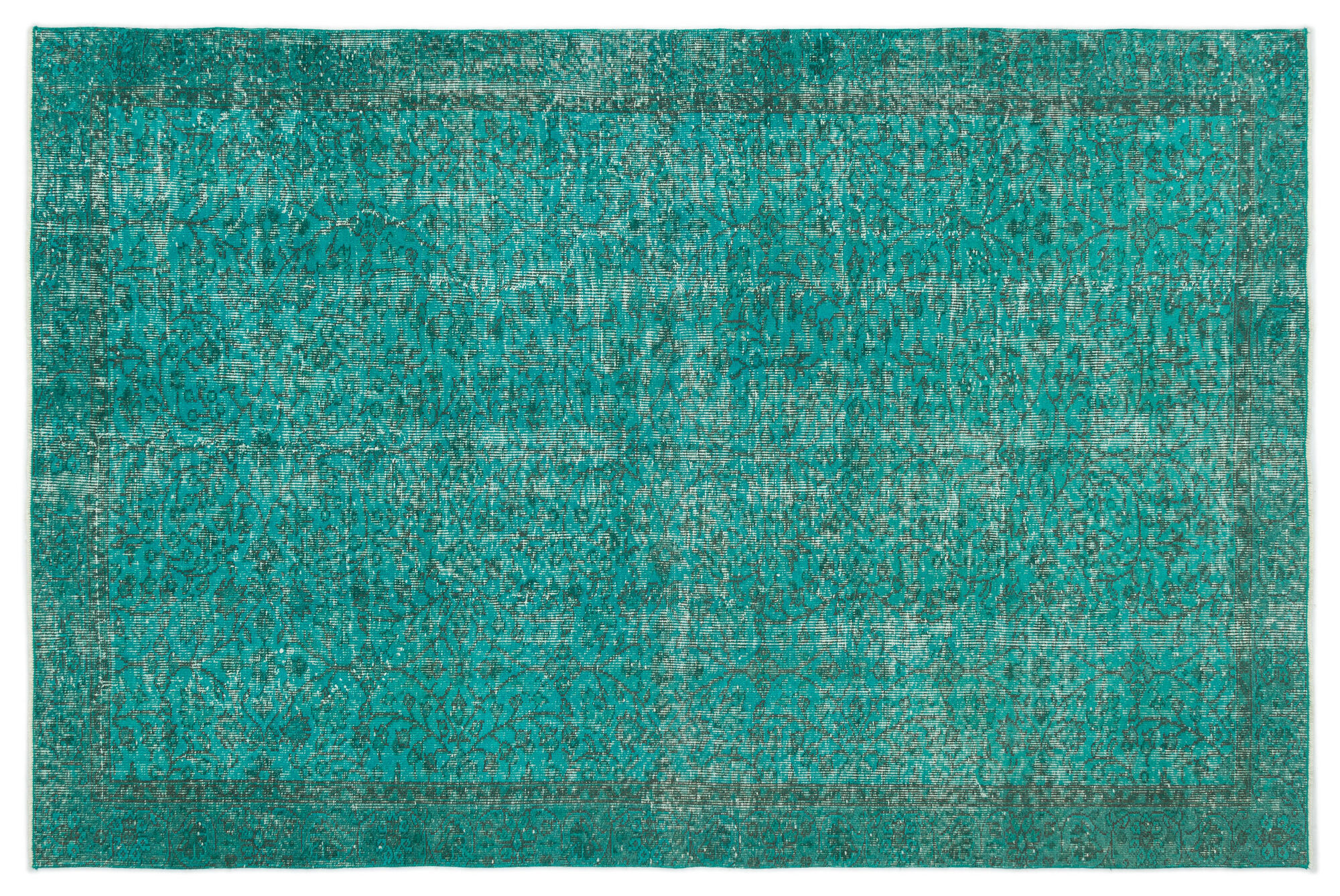 Apex Vintage Halı Turkuaz 19168 161x255cm