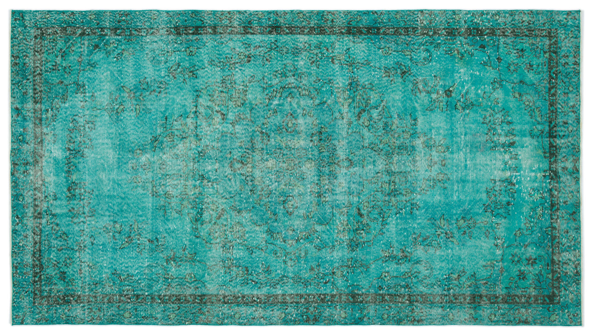 Apex Vintage Halı Turkuaz 19188 170x294cm