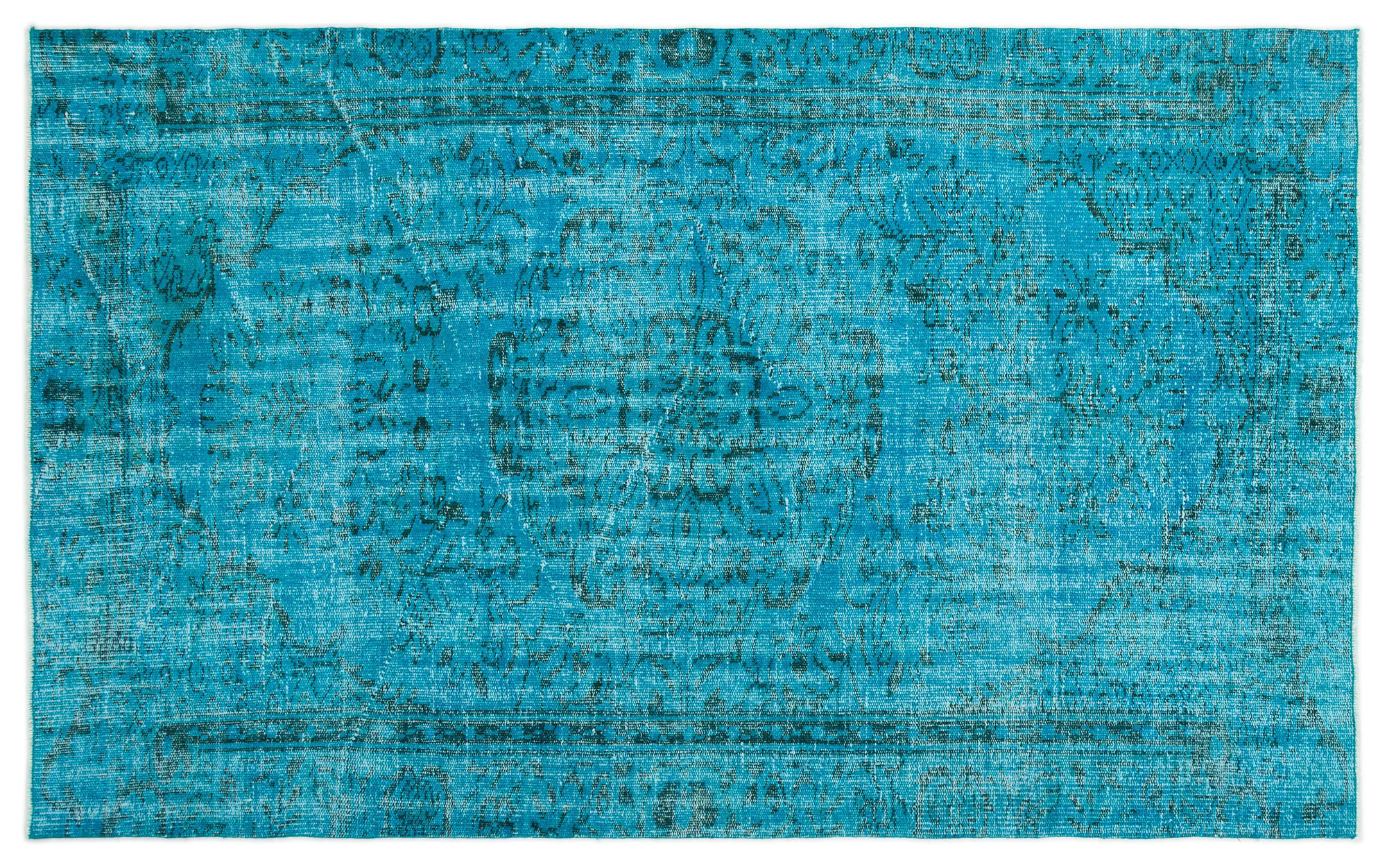 Apex Vintage Halı Turkuaz 19214 150x238cm