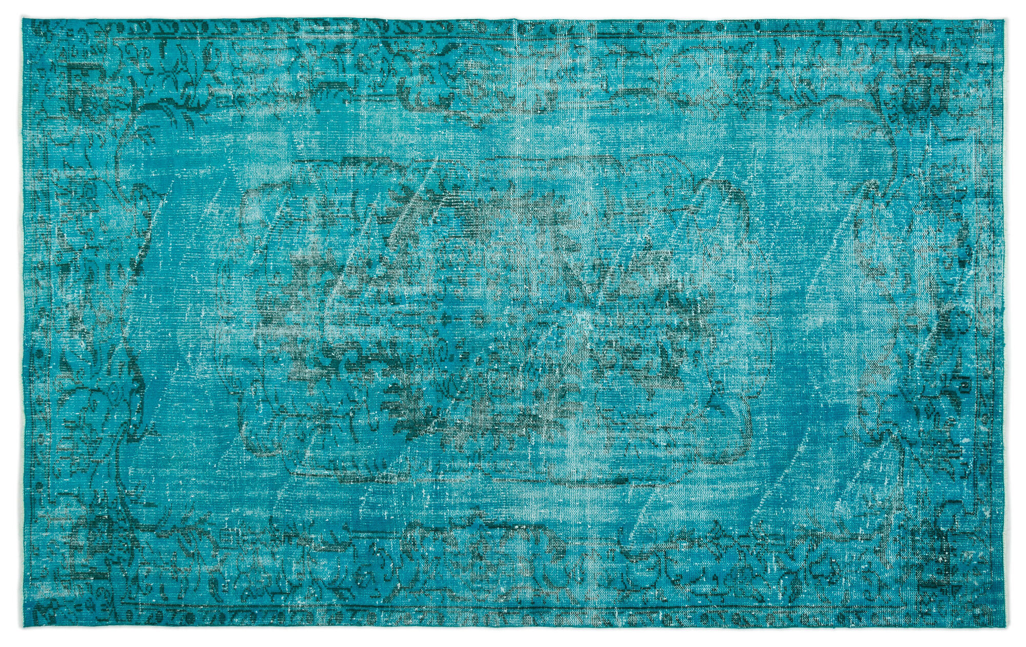 Apex Vintage Halı Turkuaz 19546 185x284cm