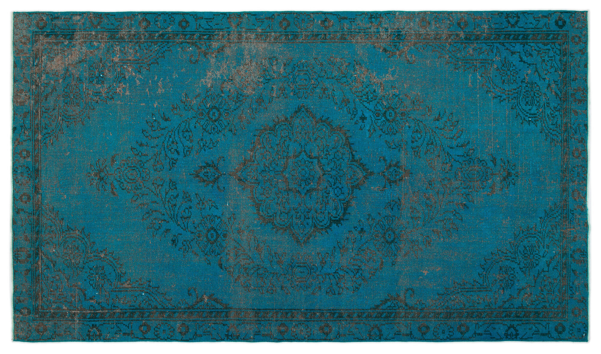 Apex Vintage Halı Turkuaz 19554 162x278cm