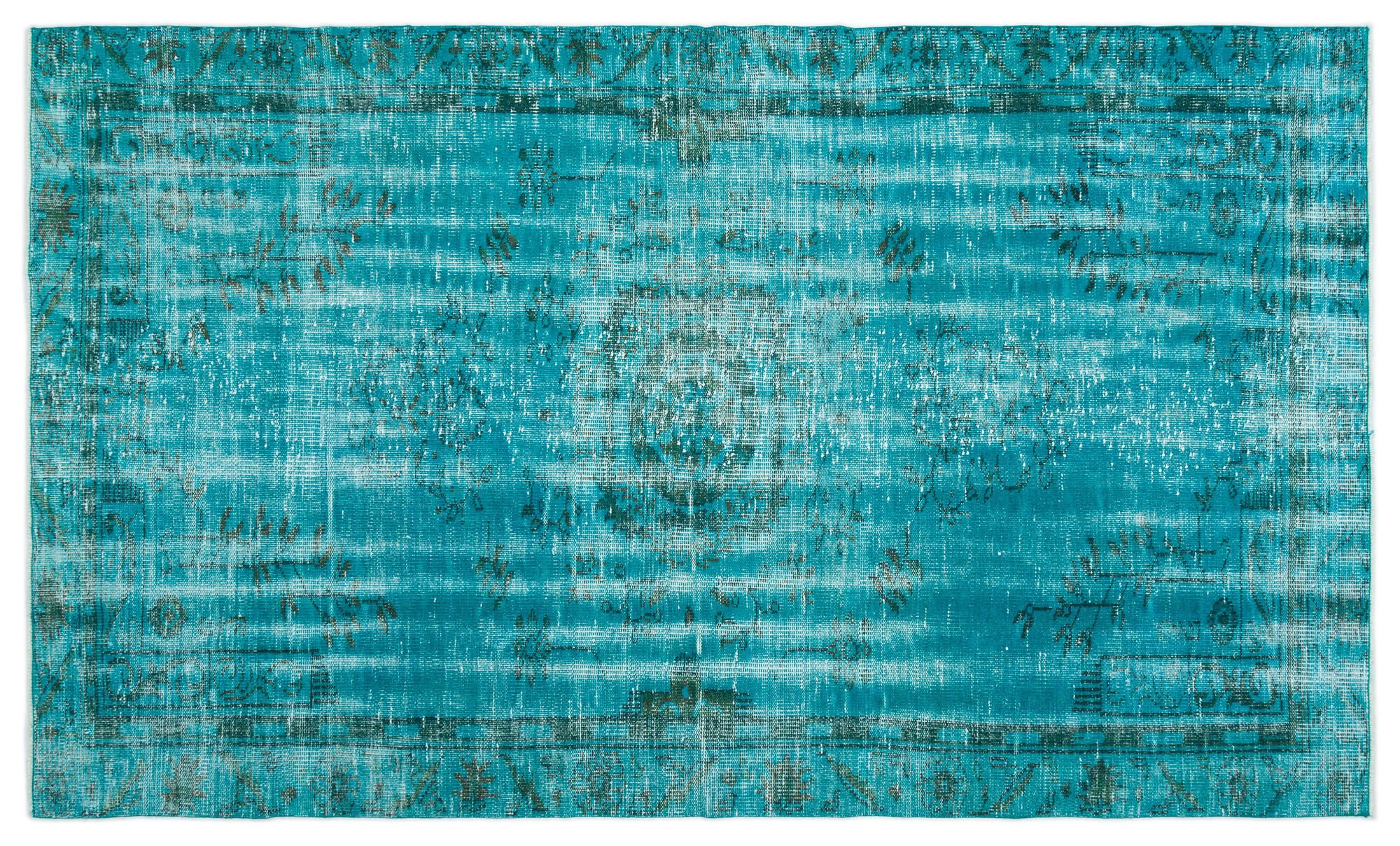 Apex Vintage Halı Turkuaz 19563 166x272cm