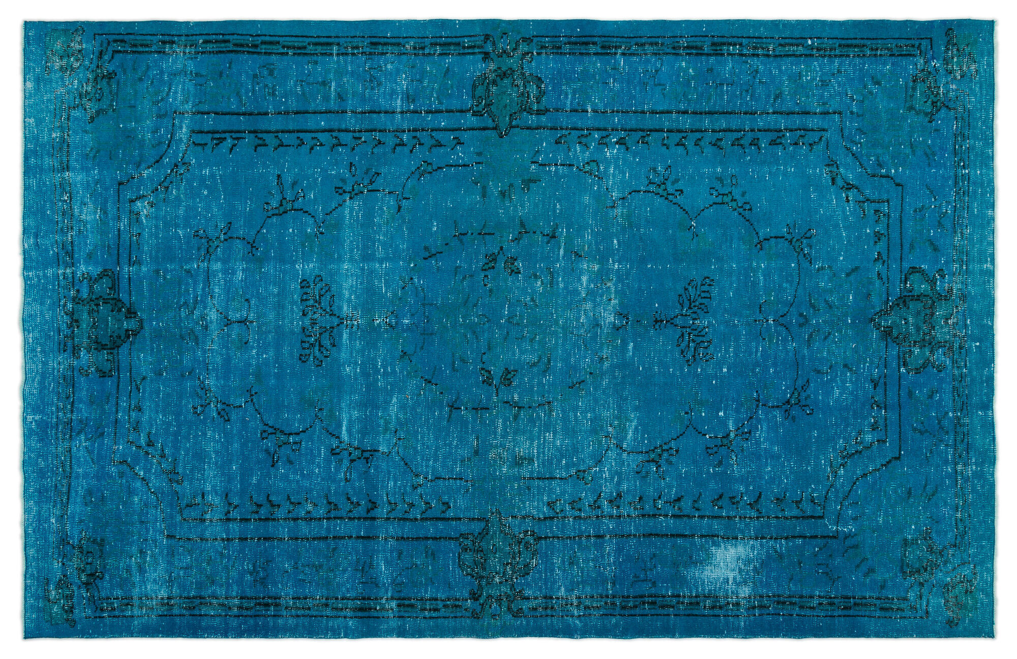 Apex Vintage Halı Turkuaz 19609 198x308cm