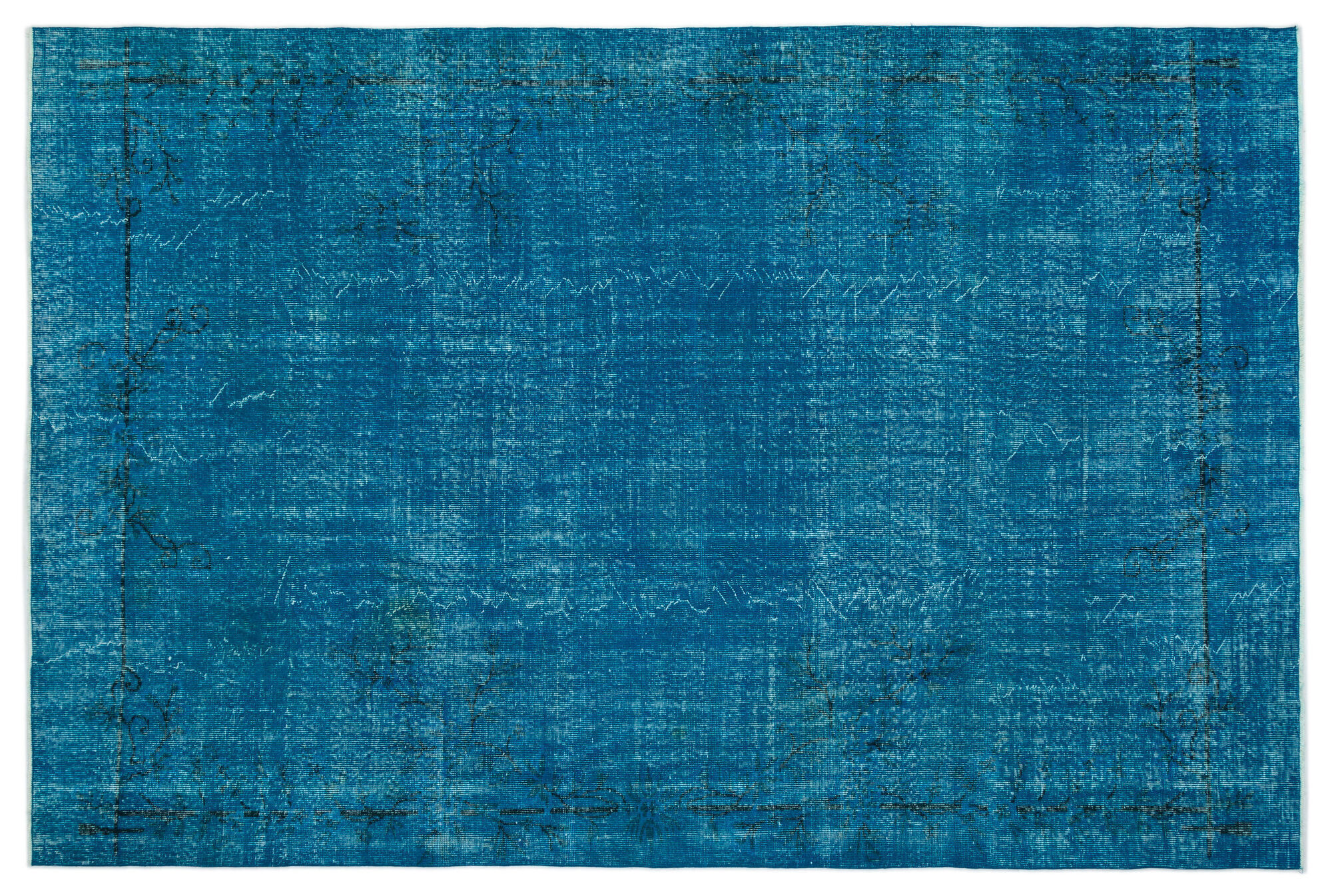 Apex Vintage Halı Turkuaz 19649 203x303cm