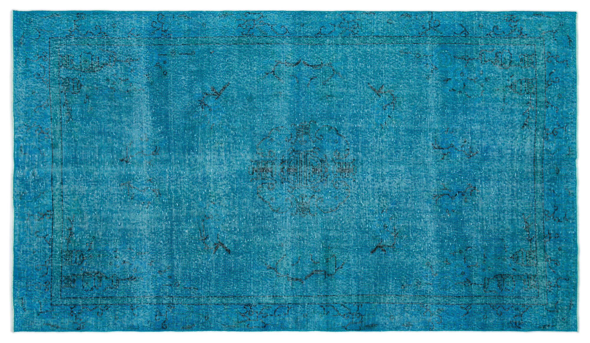 Apex Vintage Halı Turkuaz 19658 163x278cm