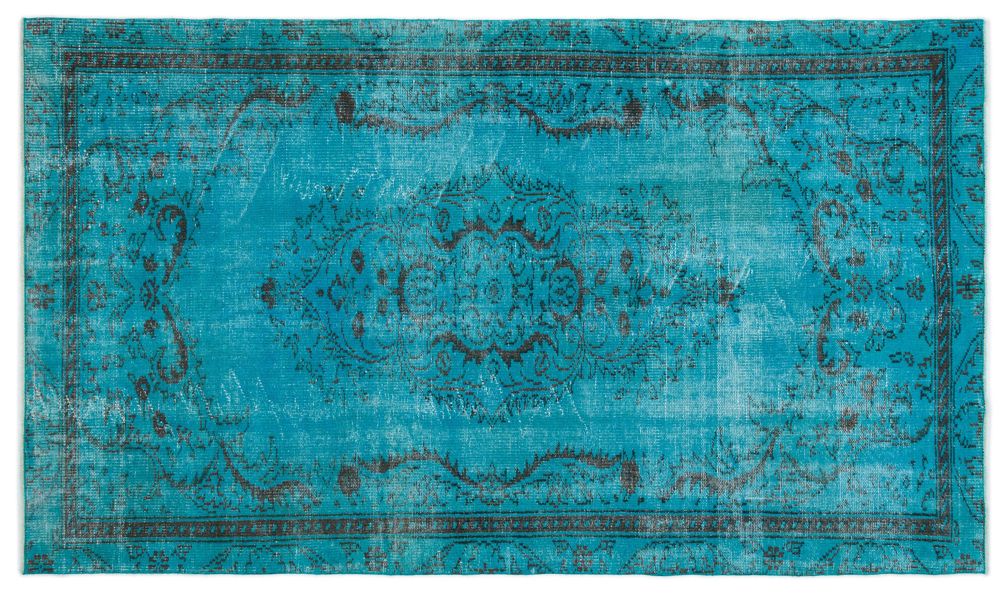 Apex Vintage Halı Turkuaz 19683 147x250cm