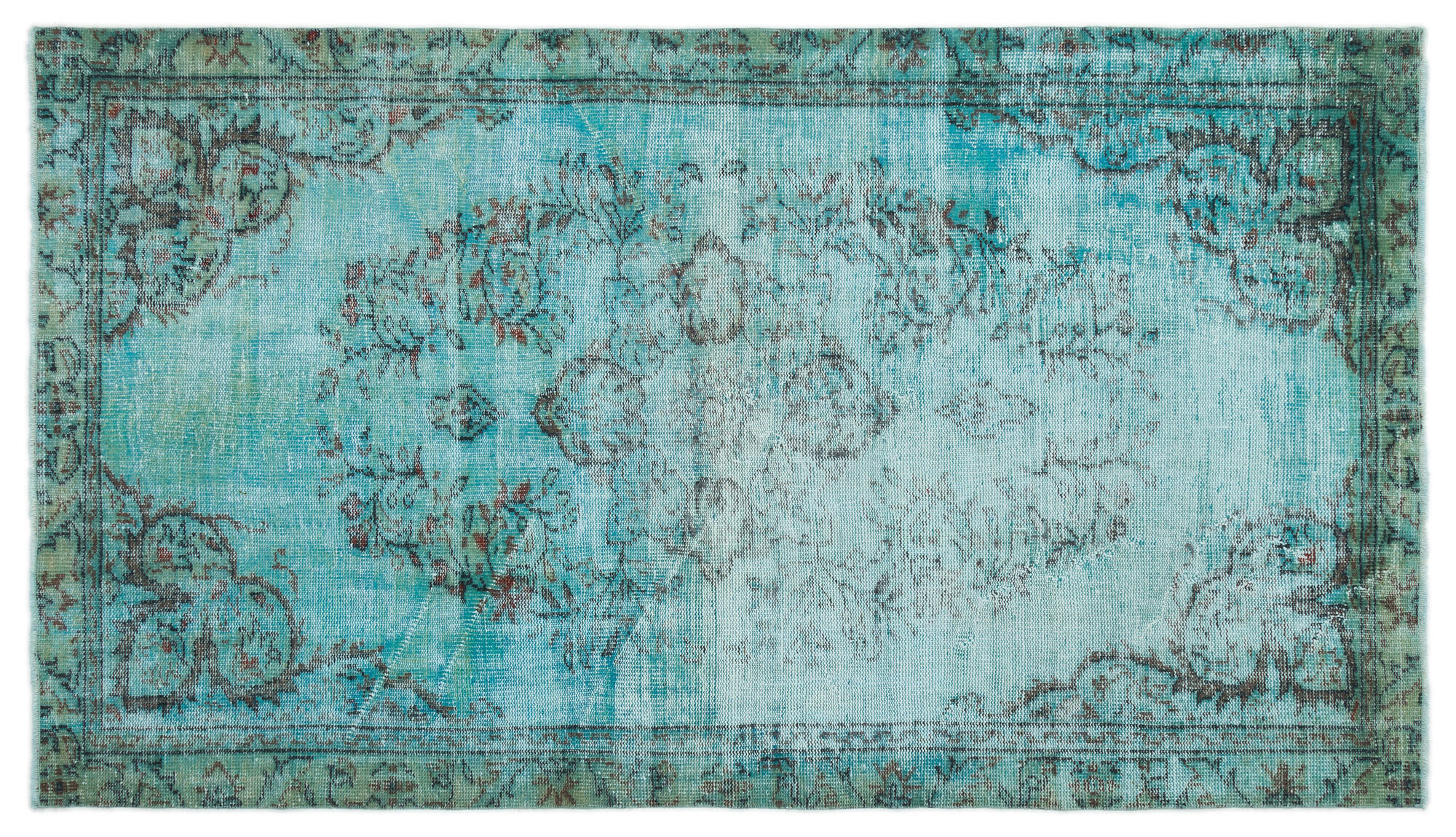 Apex Vintage Halı Turkuaz 19692 150x256cm