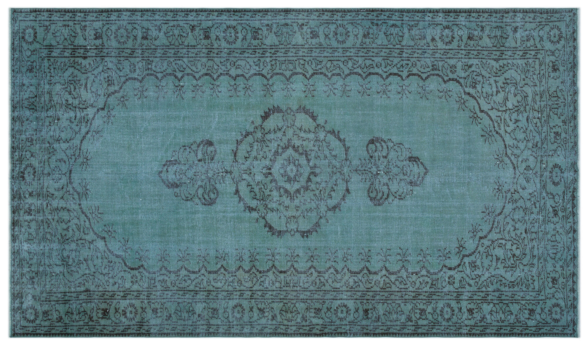 Apex Vintage Halı Turkuaz 22613 176x300cm
