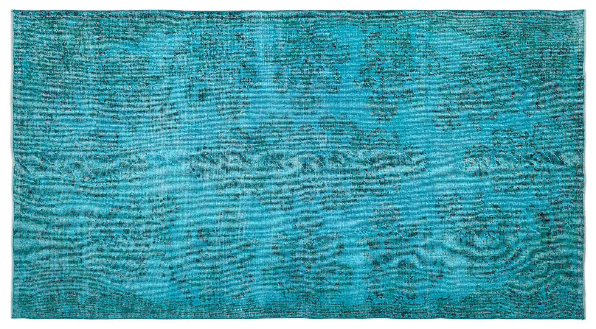 Apex Vintage Halı Turkuaz 23321 158x290cm