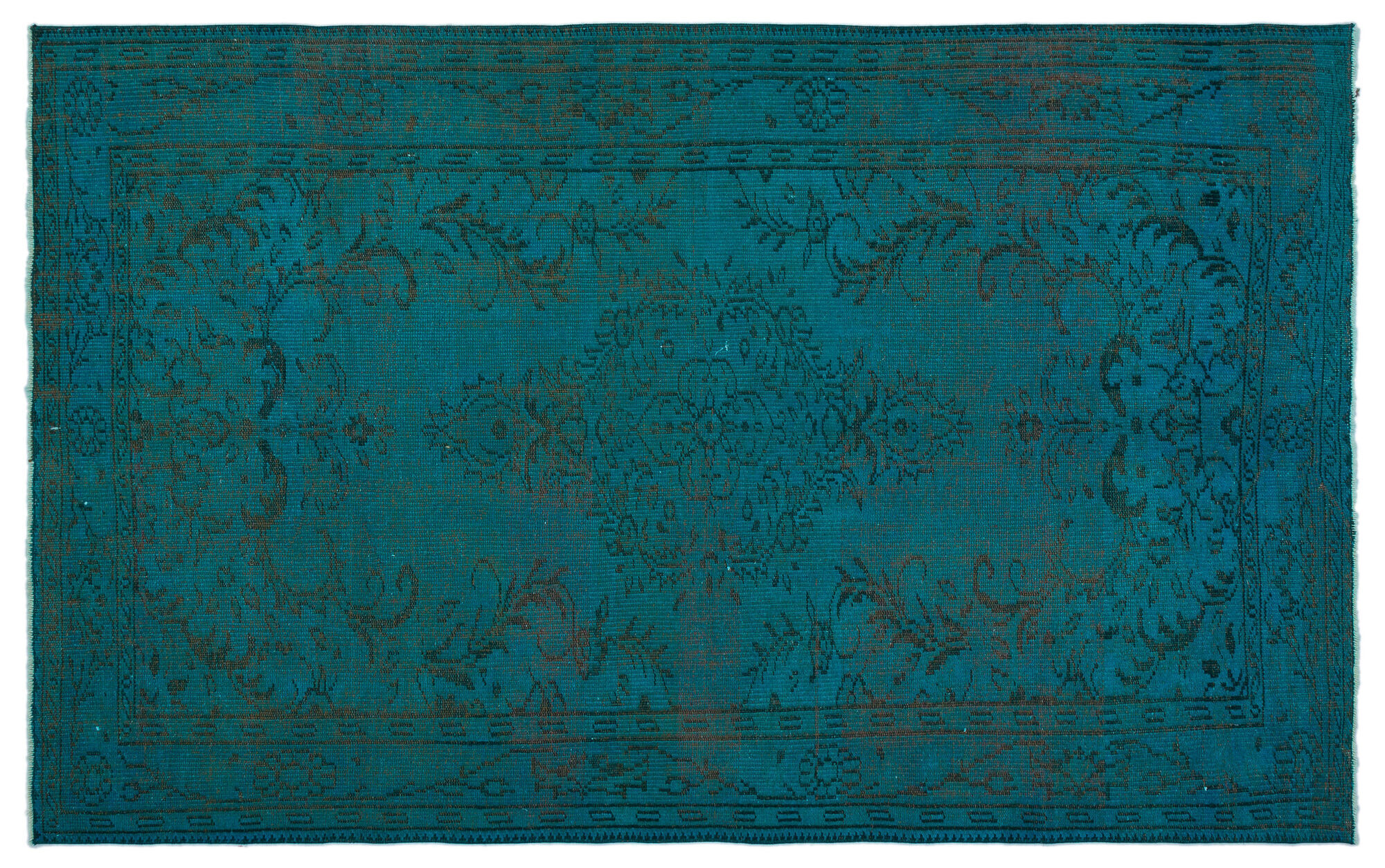 Apex Vintage Halı Turkuaz 23329 157x253cm
