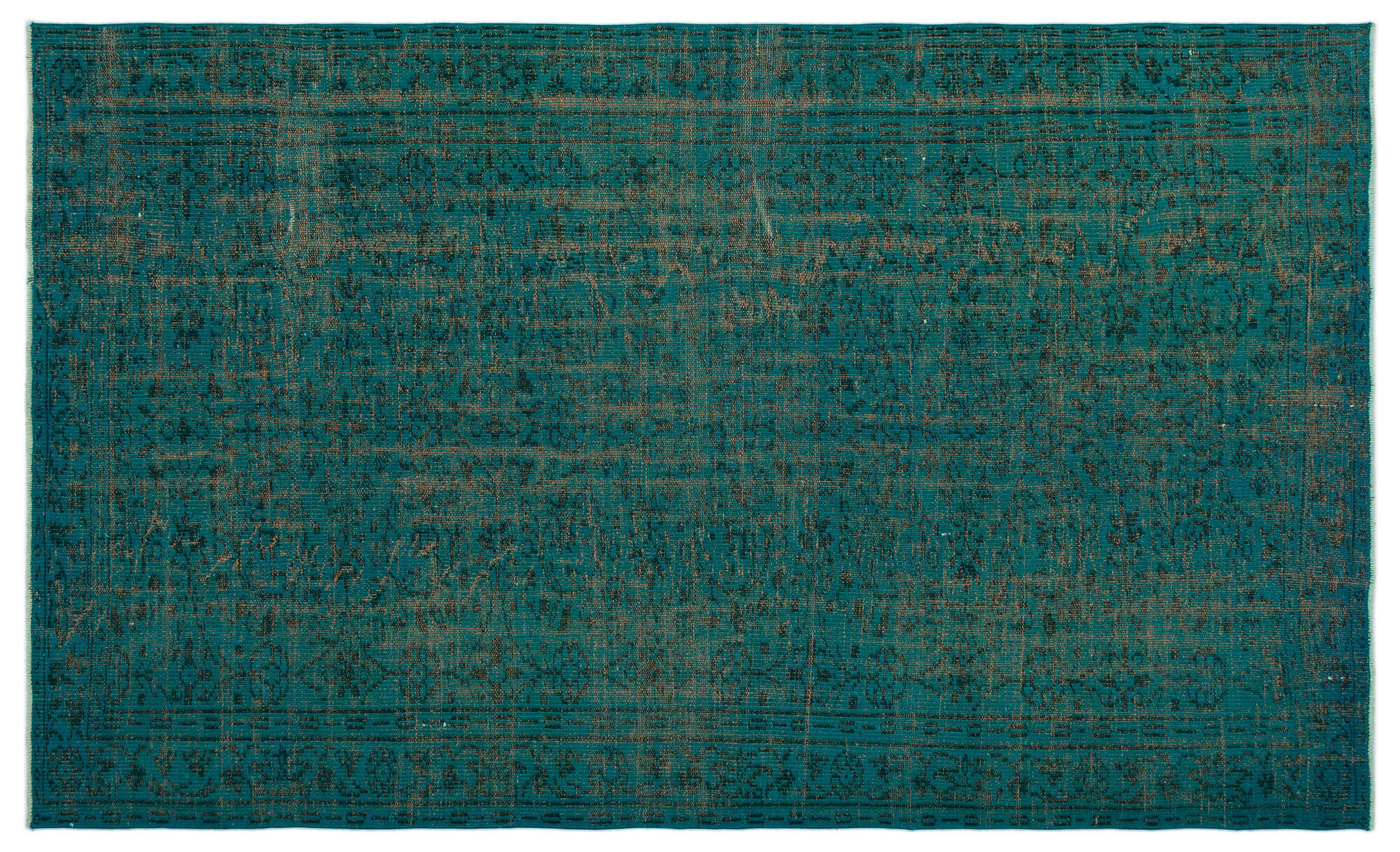 Apex Vintage Halı Turkuaz 23347 167x273cm