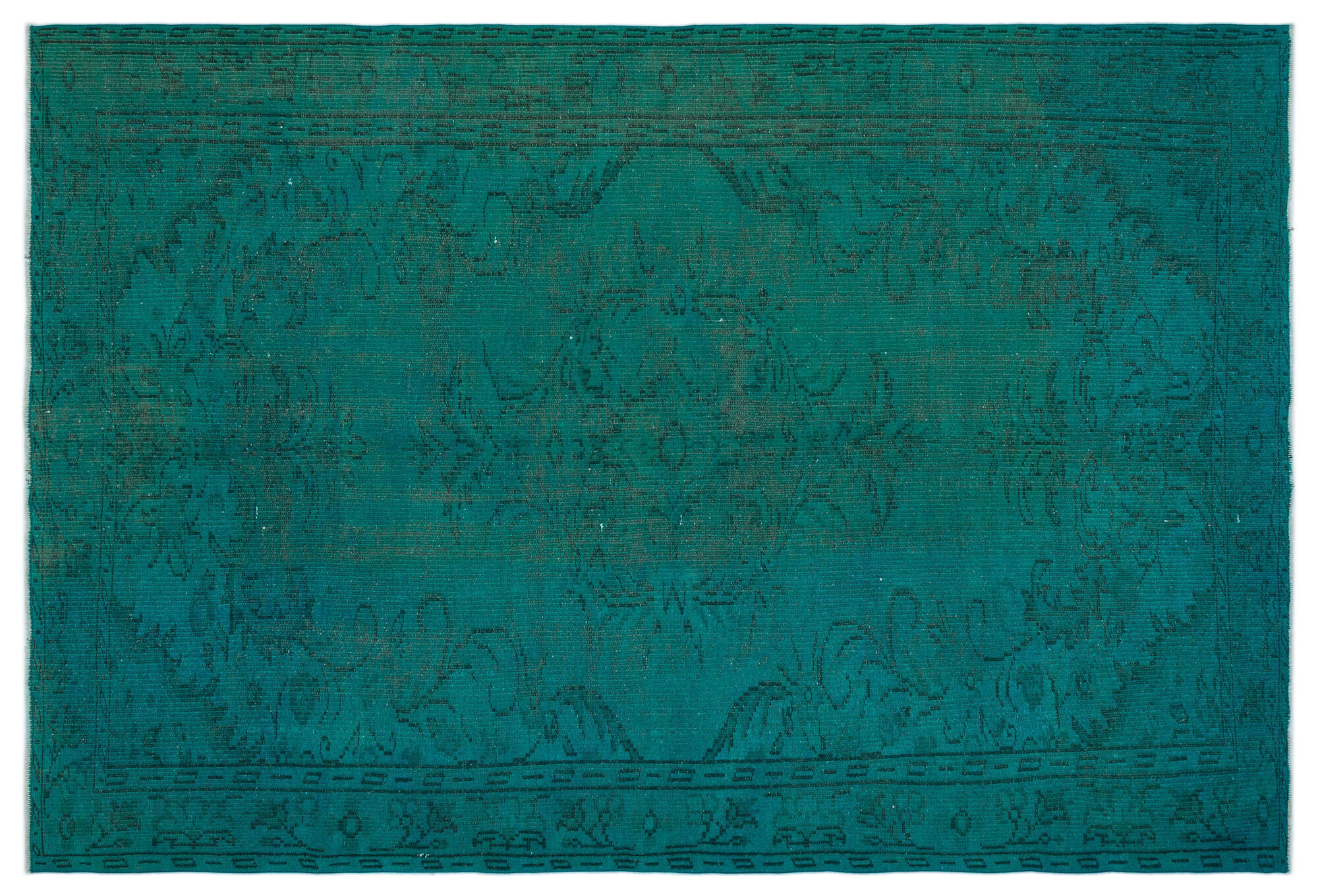 Apex Vintage Halı Turkuaz 23349 175x263cm