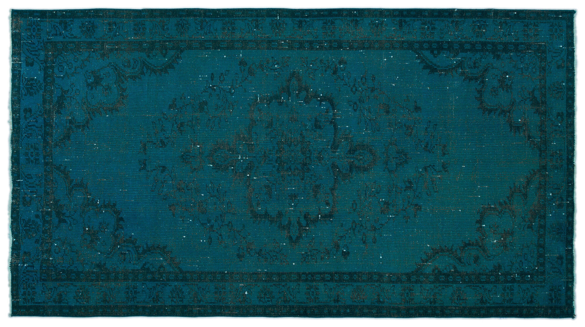 Apex Vintage Halı Turkuaz 23541 150x272cm