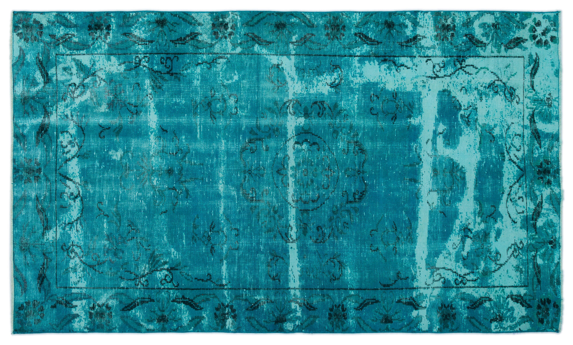 Apex Vintage Halı Turkuaz 23549 148x245cm