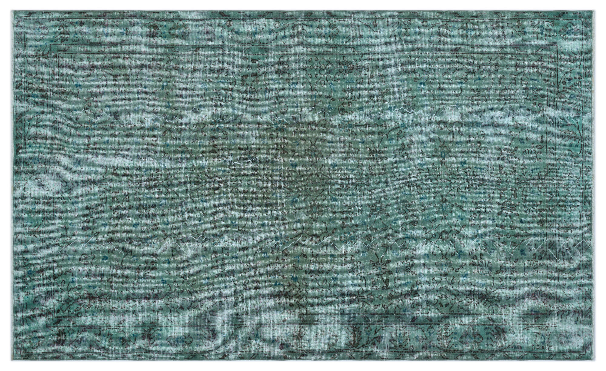 Apex Vintage Halı Turkuaz 23621 159x266cm