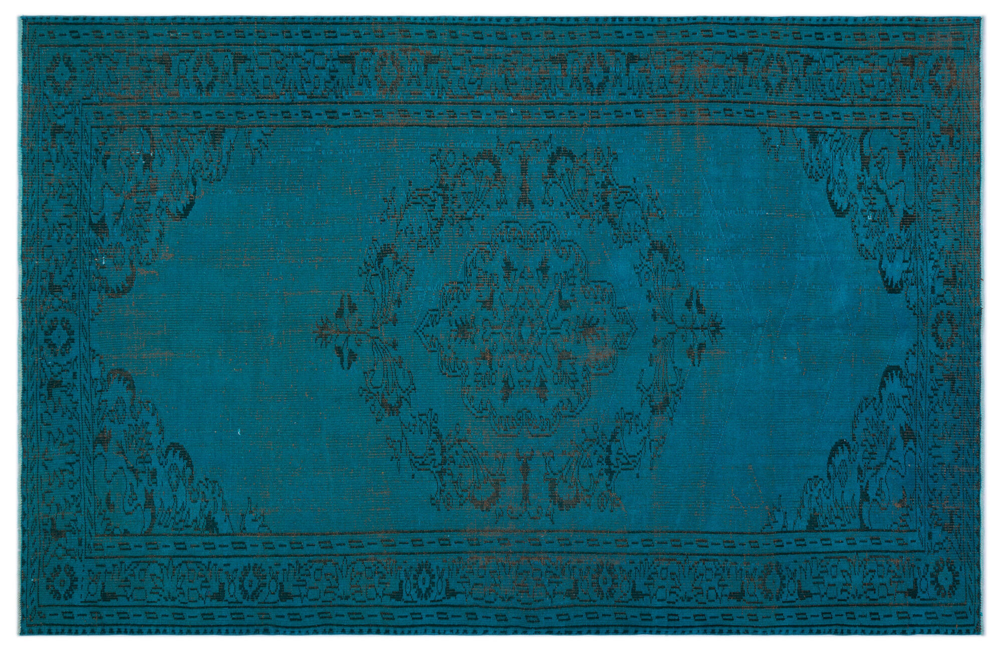 Apex Vintage Halı Turkuaz 23735 186x287cm