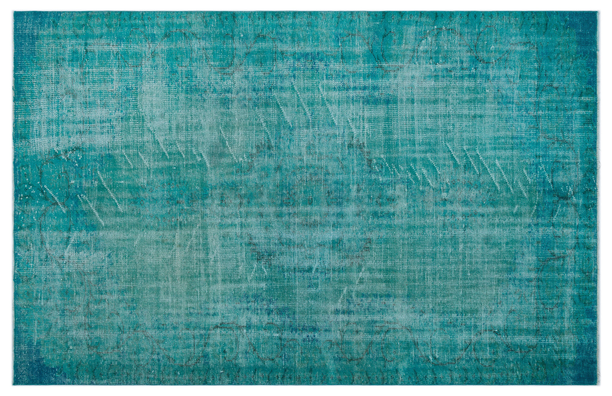 Apex Vintage Halı Turkuaz 23912 168x272cm